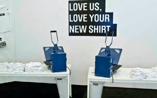 Project photography.